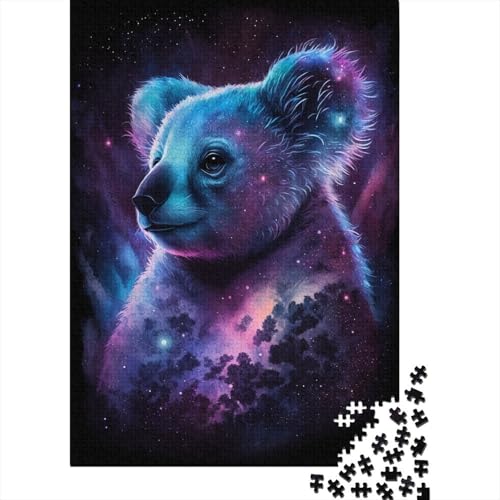 Galaxy Animal Koala Puzzle, Familienspaß, 100% recycelter Karton, Puzzle für Kinder und Erwachsene ab 12 Jahren, 300 Teile (40 x 28 cm) von TBDUEPS