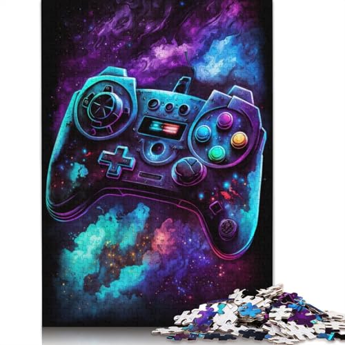Galaxy Art Game Puzzle DIY Spiel Papier Rechteckiges Puzzle für Jungen oder Mädchen Geburtstagsgeschenk 1000 Teile (75 x 50 cm) von TBDUEPS