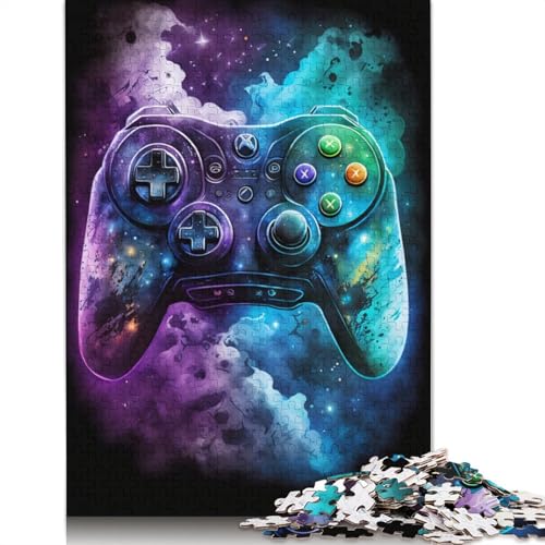 Galaxy Art Game Puzzle Dekompressionsspielzeug Rechteckiges Papierpuzzle für Kinder und Erwachsene ab 12 Jahren 1000 Teile (75 x 50 cm) von TBDUEPS
