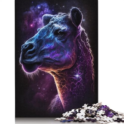 Galaxy Camel Space Puzzle, präzises, ineinandergreifendes Papier-Rechteckpuzzle für Jungen oder Mädchen, 1000 Teile (75 x 50 cm) von TBDUEPS