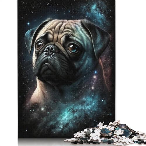 Galaxy Colour Mops-Puzzle, 100% recycelter Karton, 100% recycelter Karton, Puzzle für Jungen oder Mädchen, 1000 Teile (75 x 50 cm) von TBDUEPS