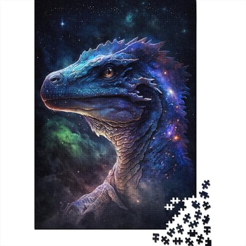 Galaxy Dinosaurs Puzzle, Denksportaufgabe, 100% recycelter Karton, Puzzle für Kinder und Erwachsene ab 12 Jahren, 300 Teile (40 x 28 cm) von TBDUEPS