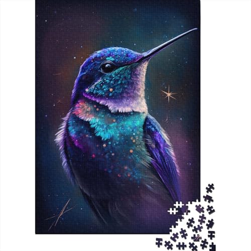 Galaxy Dream Kolibri-Puzzle, 100% recycelter Karton, 100% recycelter Karton, Puzzle für Jungen oder Mädchen, 300 Teile (40 x 28 cm) von TBDUEPS
