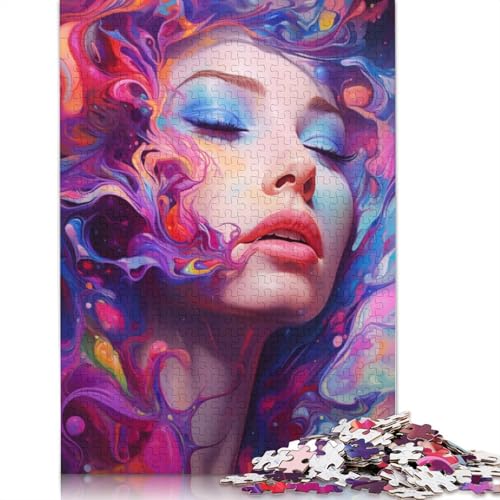 Galaxy Girl No9 Puzzle 1000 Teile Schwer Puzzle Spielzeug Pädagogisches Spiel Impossible Herausforderungsspielzeug Für Erwachsene Und Kinder Ab 14 Jahren 1000pcs (75x50cm) von TBDUEPS