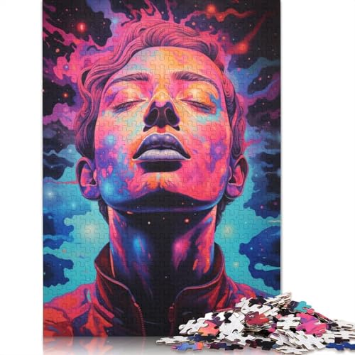 Galaxy Guy Puzzle 1000 Teile Schwer Puzzle Spielzeug Pädagogisches Spiel Impossible Herausforderung Spielzeug Für Erwachsene Und Kinder in Bewährter 1000pcs (75x50cm) von TBDUEPS