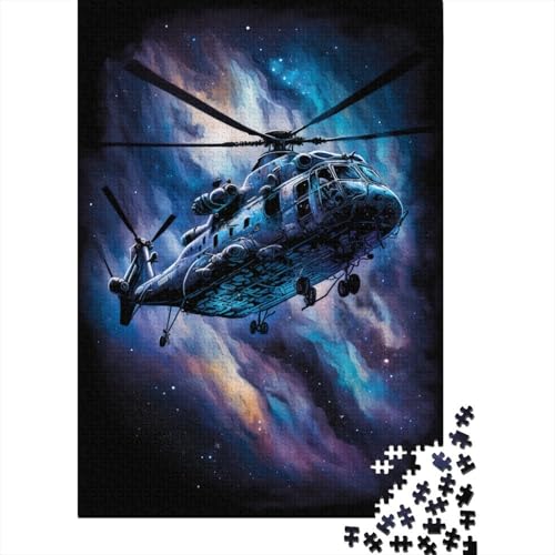 Galaxy Helicopters Puzzle, Familienspaß, 100% recycelter Karton, Puzzle für Kinder und Erwachsene ab 12 Jahren, 300 Teile (40 x 28 cm) von TBDUEPS
