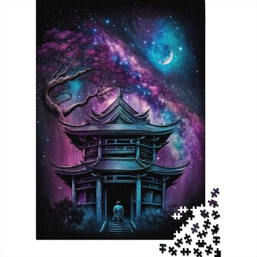 Galaxy Japan Temple Puzzle, kreative Spiele, 100% recycelter Karton, Puzzle für Erwachsene, 300 Teile (40 x 28 cm) von TBDUEPS