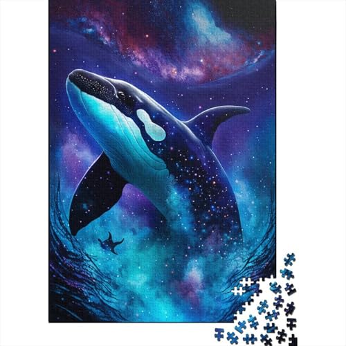 Galaxy Killerwal-Puzzle-Spielzeug, Lernspiel, Premium-Puzzle aus Karton für Erwachsene und Kinder, 300 Teile (40 x 28 cm) von TBDUEPS