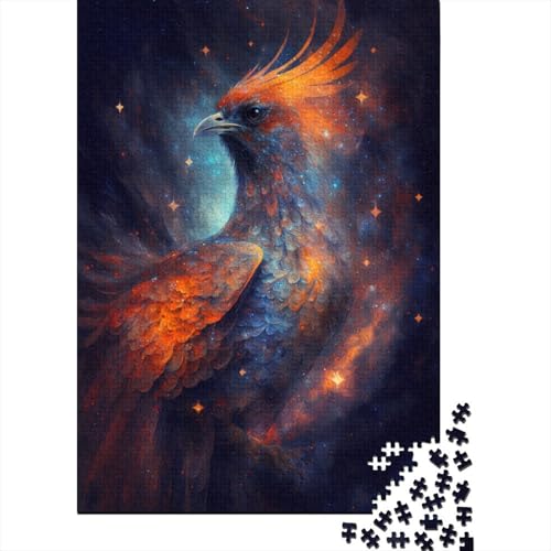 Galaxy Phoenix Puzzle zum Stressabbau, 100% recycelter Karton, Puzzle für Erwachsene und Kinder, einzigartiges Geschenk, 300 Teile (40 x 28 cm) von TBDUEPS