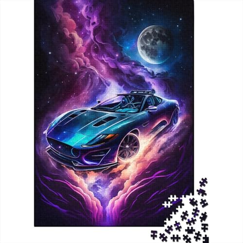 Galaxy Sports Car Puzzle, Denksportaufgabe, 100% recycelter Karton, Puzzle für Kinder und Erwachsene ab 12 Jahren, 300 Teile (40 x 28 cm) von TBDUEPS