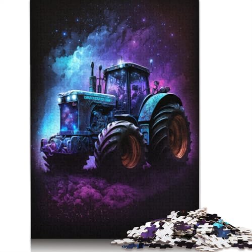 Galaxy Traktor Puzzle, Familienspaß, rechteckiges Papierpuzzle für Kinder und Erwachsene ab 12 Jahren, Geburtstagsgeschenk, 1000 Teile (75 x 50 cm) von TBDUEPS
