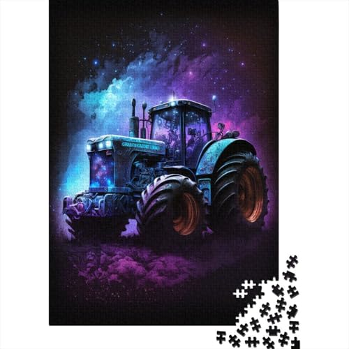 Galaxy-Traktor-Puzzle, schwierige Herausforderung, 100% recycelter Karton, Puzzle für Kinder und Erwachsene ab 12 Jahren, 300 Teile (40 x 28 cm) von TBDUEPS