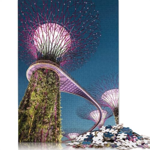 Gardens by The Bay Puzzles 1500 Teile für Teenager-Geschenke, Holzpuzzle für Erwachsene und Teenager ab 12 Jahren, 1500 Teile (85 x 57 cm) von TBDUEPS