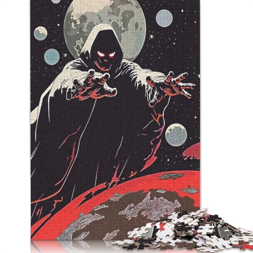 Ghost Space Puzzles 1000 Teile Schwer Puzzle Spielzeug Lernspiel Impossible Herausforderungsspielzeug Für Erwachsene Und Kinder Ab 14 Jahren 1000pcs (75x50cm) von TBDUEPS