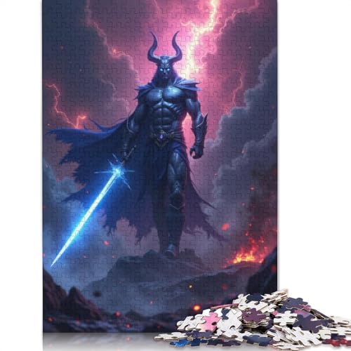Hades Puzzle 1000-teilige Schwer Puzzle Spielzeug Lernspiel Impossible Herausforderungsspielzeug Für Erwachsene Und Kinder Ab 12 Jahren 1000pcs (75x50cm) von TBDUEPS