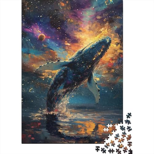Holzpuzzle mit Walsprung, 1000 Teile, Puzzle für Erwachsene, Lernspiel, Herausforderungsspielzeug, 1000 Teile (38 x 26 cm) von TBDUEPS