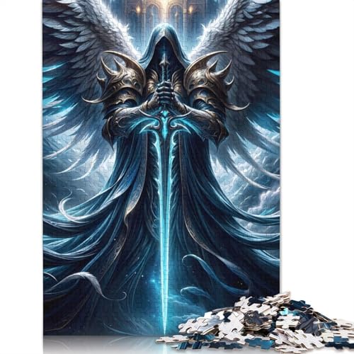 Immortal Warrior Puzzle 1000 Teile Schwer Puzzle Spielzeug Pädagogisches Spiel Impossible Herausforderung Spielzeug Für Erwachsene Und Kinder Ab 12 Jahren 1000pcs (75x50cm) von TBDUEPS