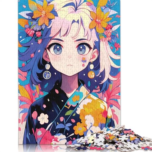 Japanese Anime Girl Puzzles 1000 Teile Schwer Puzzle Spielzeug Lernspiel Impossible Herausforderungsspielzeug Für Erwachsene Und Kinder Ab 14 Jahren 1000pcs (75x50cm) von TBDUEPS