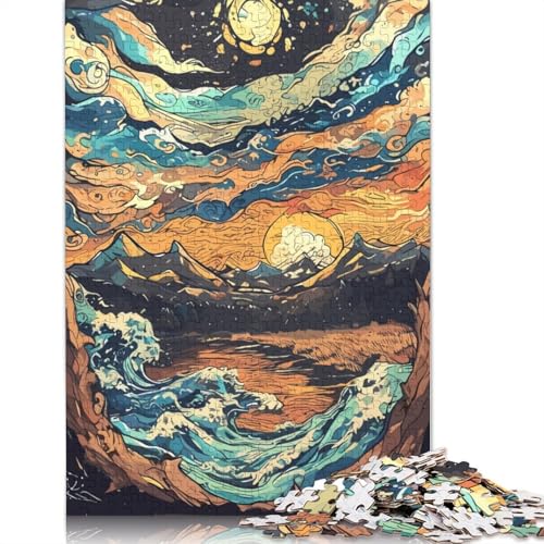 Legend Paint Nature Puzzles 1000 Teile Schwer Puzzle Spielzeug Lernspiel Impossible Herausforderungsspielzeug Für Erwachsene Und Kinder Ab 14 Jahren 1000pcs (75x50cm) von TBDUEPS