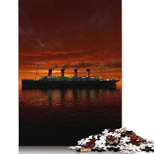 Letzter Tag des Schiffes Puzzles für Erwachsene Holzpuzzles für Familienunterhaltungsspielzeug 500 Stück (52x3 Letzter Tag des Schiffes Puzzles für Erwachsene Holzpuzzles für Familienunterhaltungsspielzeug 500 Stück (52x3 von TBDUEPS