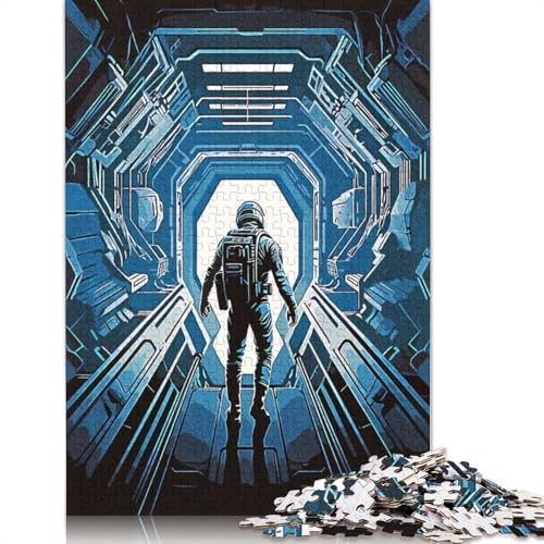 Lost in Space Puzzle 1000-teilige Schwer Puzzle Spielzeug Pädagogisches Spiel Impossible Herausforderungsspielzeug Für Erwachsene Kinder 1000pcs (38x26cm) von TBDUEPS