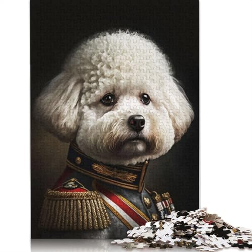 Military Dog Puzzles 1000 Teile Schwer Puzzle Spielzeug Lernspiel Impossible Herausforderungsspielzeug Für Erwachsene Kinder 1000pcs (75x50cm) von TBDUEPS