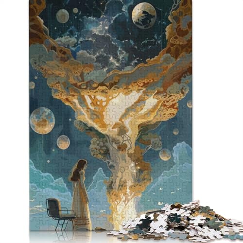 Mini Planet Puzzle 1000-teilige Schwer Puzzle Spielzeug Lernspiel Impossible Herausforderungsspielzeug Für Erwachsene Und Kinder Ab 14 Jahren 1000pcs (75x50cm) von TBDUEPS