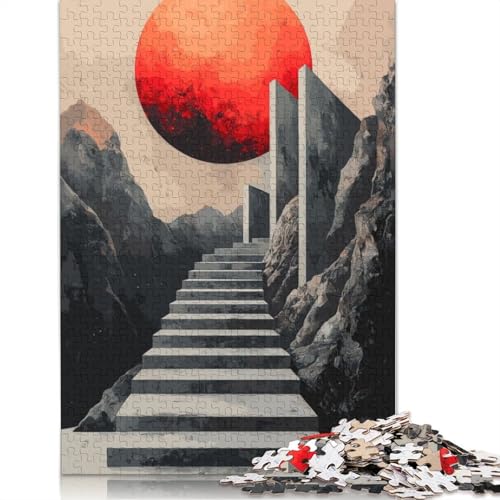 Minimalist Space Puzzle 1000-teilige Schwer Puzzle Spielzeug Lernspiel Impossible Herausforderung Spielzeug Für Erwachsene Und Kinder Ab 14 Jahren 1000pcs (38x26cm) von TBDUEPS