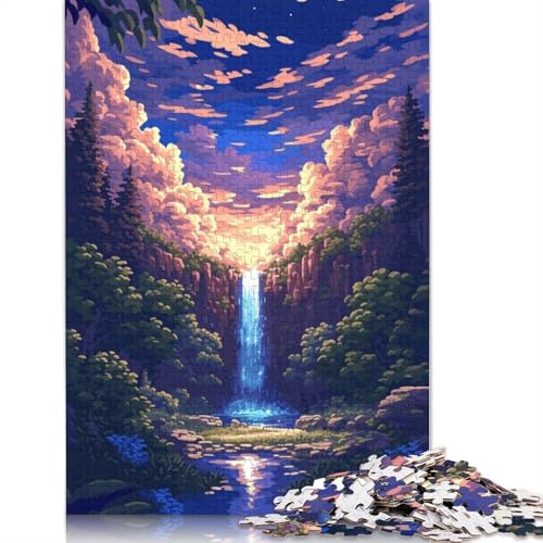 Natural Art Puzzles 1000 Teile Schwer Puzzle Spielzeug Lernspiel Impossible Herausforderungsspielzeug Für Erwachsene Und Kinder in Bewährter 1000pcs (75x50cm) von TBDUEPS
