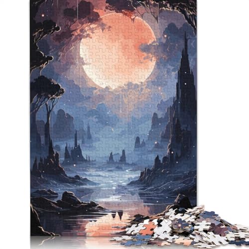 Natural Space Puzzle 1000 Teile Schwer Puzzle Spielzeug Pädagogisches Spiel Impossible Herausforderung Spielzeug Für Erwachsene Kinder 1000pcs (75x50cm) von TBDUEPS