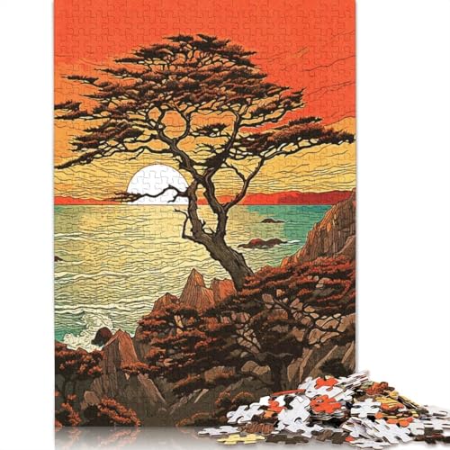 Natural Sunsets Puzzle 1000 Teile Schwer Puzzle Spielzeug Pädagogisches Spiel Impossible Herausforderungsspielzeug Für Erwachsene Kinder 1000pcs (75x50cm) von TBDUEPS