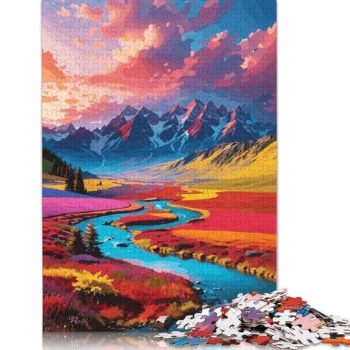 Nature Park Puzzles 1000 Teile Schwer Puzzle Spielzeug Lernspiel Impossible Herausforderung Spielzeug Für Erwachsene Kinder 1000pcs (38x26cm) von TBDUEPS