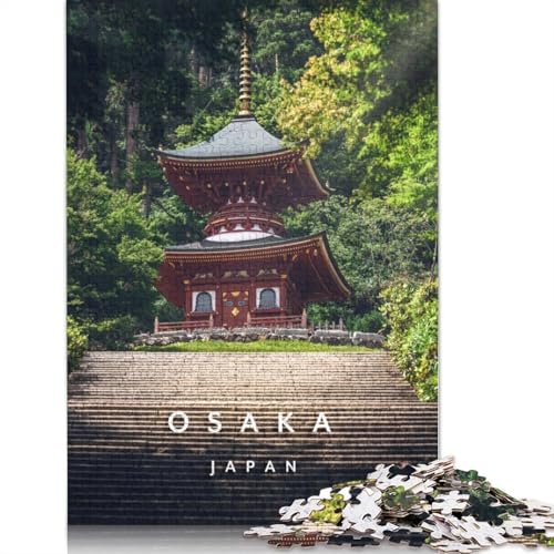 Pagode Japan Puzzle 1500 Teile für Teenager Geschenke Holzpuzzle Erwachsenenpuzzle Familienspaß Puzzle 1500 Teile (85x57cm) von TBDUEPS