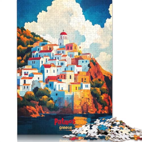 Patmos Art Poster Puzzles 1500 Teile, Holzpuzzles, Puzzle für Erwachsene und Jugendliche, für Erwachsene und Jugendliche ab 12 Jahren, 1500 Teile (85 x 57 cm) von TBDUEPS