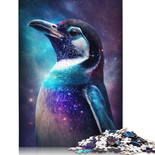 Pinguin-Puzzle, Lernspiele, Familienaktivitäten, Premium-Karton-Puzzle für Frauen und Männer, 1000 Teile (75 x 50 cm) von TBDUEPS