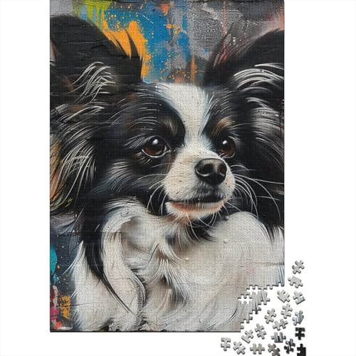 Pommersches Puzzle, präzises ineinander greifendes rechteckiges Papierpuzzle für Jungen oder Mädchen, 70 x 50 cm/1000 Teile von TBDUEPS