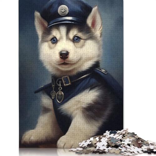 Puppy Police Puzzle 1000 Teile Schwer Puzzle Spielzeug Pädagogisches Spiel Impossible Herausforderung Spielzeug Für Erwachsene Kinder 1000pcs (75x50cm) von TBDUEPS