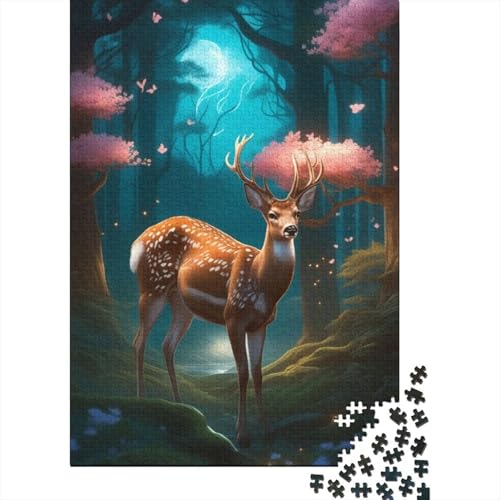 Puzzle 1000 Teile für Erwachsene, Holz, Lernspiel, Herausforderungsspielzeug, 1000 Teile (38 x 26 cm) von TBDUEPS