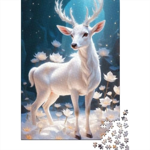 Puzzle 1000 Teile für Erwachsene, Holz, Lernspiel, Herausforderungsspielzeug, 1000 Teile (38 x 26 cm) von TBDUEPS