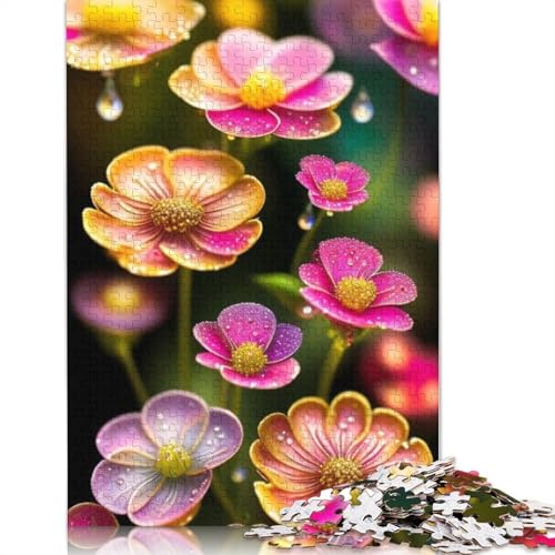 Puzzle 1000 Teile für Erwachsene, Holz, Lernspiel, Herausforderungsspielzeug, 1000 Teile (75 x 50 cm) von TBDUEPS
