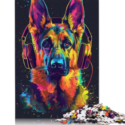 Puzzle 1000 Teile für Erwachsene, Holz, Lernspiel, Herausforderungsspielzeug, 1000 Teile (75 x 50 cm) von TBDUEPS
