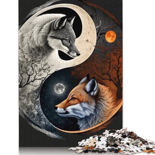 Puzzle 1000 Teile für Erwachsene, Holz, Lernspiel, Herausforderungsspielzeug, 1000 Teile (75 x 50 cm) von TBDUEPS