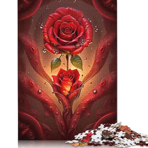Puzzle 1000 Teile für Erwachsene, Holz, Lernspiel, Herausforderungsspielzeug, 1000 Teile (75 x 50 cm) von TBDUEPS