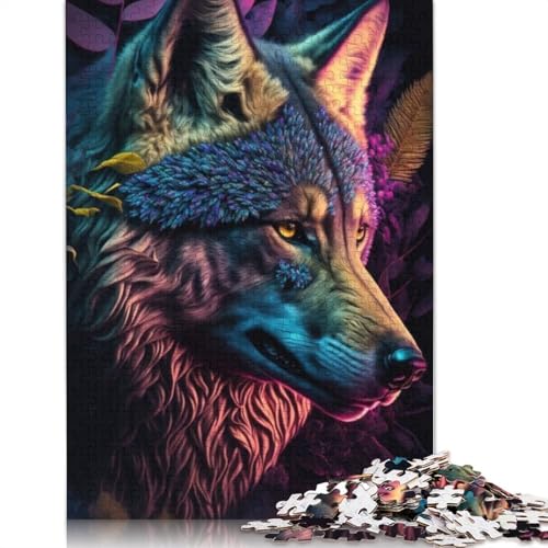 Puzzle 1000 Teile für Erwachsene, Holz, Lernspiel, Herausforderungsspielzeug, 1000 Teile (75 x 50 cm) von TBDUEPS