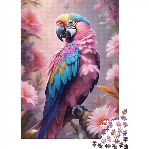 Puzzle für Erwachsene, Tierkunst, Vogel, Puzzles für Erwachsene, Lernspiel, Herausforderungsspielzeug, 1000 Teile (38 x 26 cm) von TBDUEPS