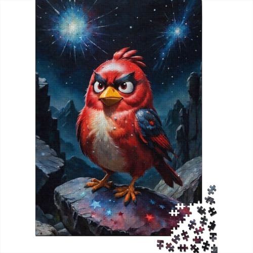 Puzzle für Erwachsene, Tierkunst, Vogel, Puzzles für Erwachsene, Lernspiel, Herausforderungsspielzeug, 1000 Teile (38 x 26 cm) von TBDUEPS