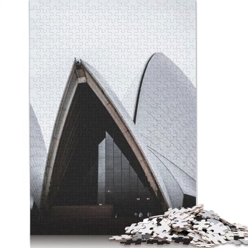 Puzzle für Erwachsene und Jugendliche, Sydney, Holzpuzzle, Erwachsene ab 14 Jahren, 1000 Teile (75 x 50 cm) von TBDUEPS