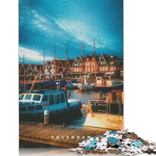 Puzzle für Erwachsene und Jugendliche, Volendam, Holzpuzzle, Erwachsene ab 14 Jahren, 1500 Teile (85 x 57 cm) von TBDUEPS