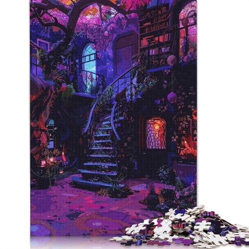 Room Nature Puzzle 1000 Teile Schwer Puzzle Spielzeug Pädagogisches Spiel Impossible Herausforderung Spielzeug Für Erwachsene Und Kinder Ab 12 Jahren 1000pcs (75x50cm) von TBDUEPS