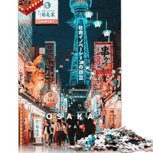 Shinsekai Puzzles 1000 Teile Holzpuzzles Puzzle für Erwachsene und Jugendliche für Erwachsene und Jugendliche ab 12 Jahren 1000 Teile (75 x 50 cm) von TBDUEPS